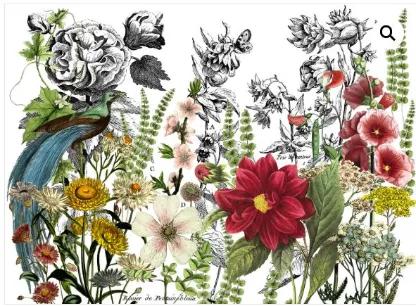 Midnight Garden 24x33  Decor Transfer (61 x 84 cm)