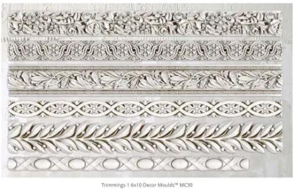 Trimmings 1 6x10 Decor Moulds (15x25cm)