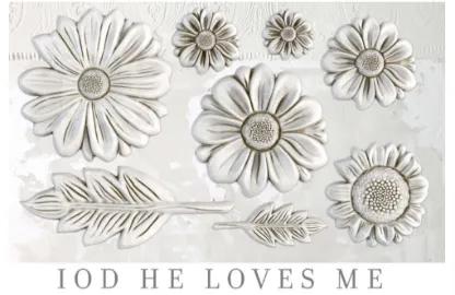 He loves me 6x10 Decor Moulds (15x25cm)