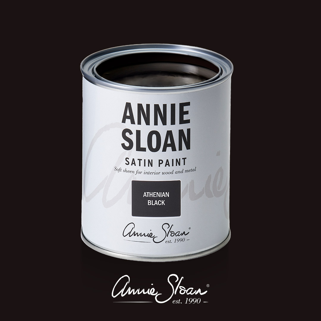 Athenian Black Satin Paint
