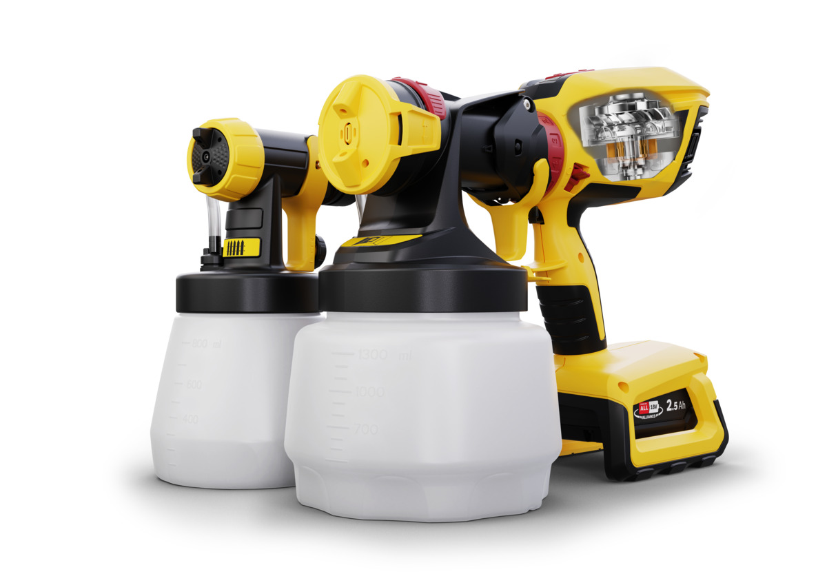 W600 Flexio 18V Bataryalı Taşınabilir Boya Tabancası
